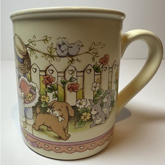 Rare Vintage Watkins Country Kids Mug Be My Valentine 1990 Coffee Collectable - Picture 1 of 9